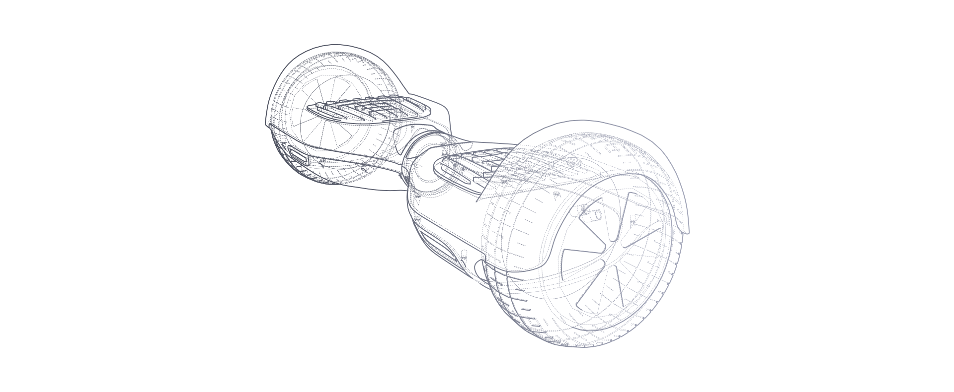 escooter-wireframe